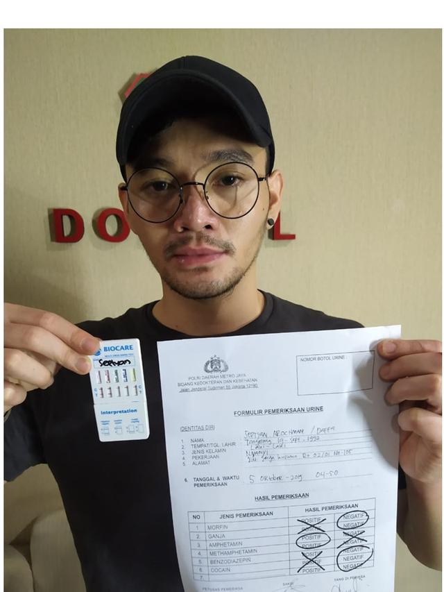 Daffa ditangkap terkait narkoba