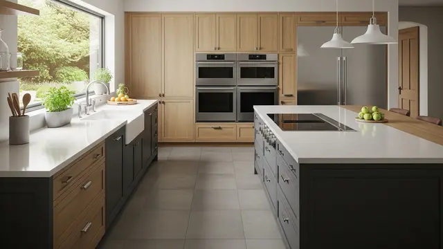 Jenis Keramik Dapur yang Mudah Dibersihkan/Gemini AI