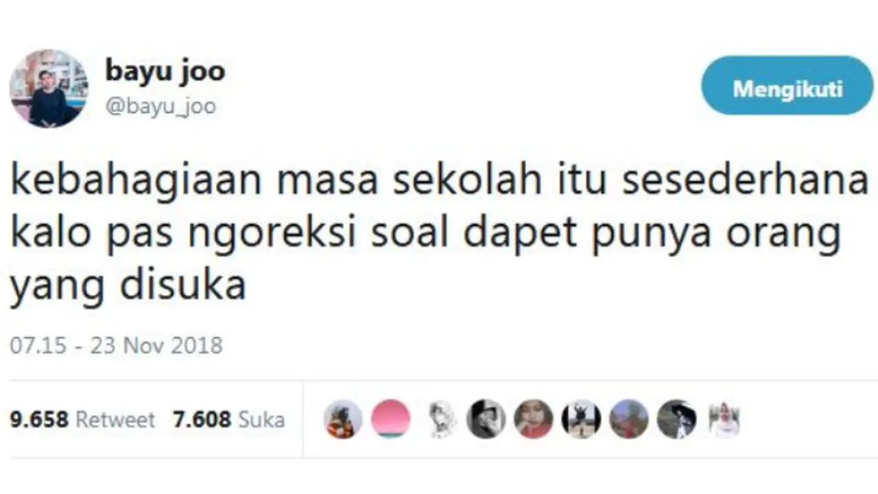 Bikin Nostalgia, 6 Cuitan Kebahagiaan Sederhana Semasa Sekolah
