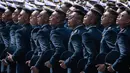 Dari Akademi Angkatan Laut (AAL) ada 433 capaja dan 293 dari Akademi Angkatan Udara (AAU). (YASUYOSHI CHIBA/AFP)