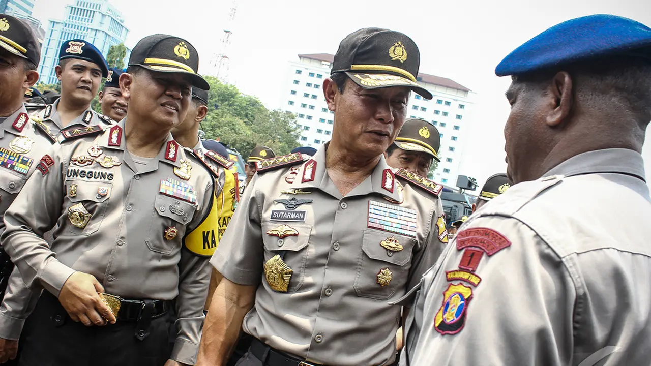 Apel Pengamanan Pelantikan Presiden, Polri Kerahkan 1200 Anggota