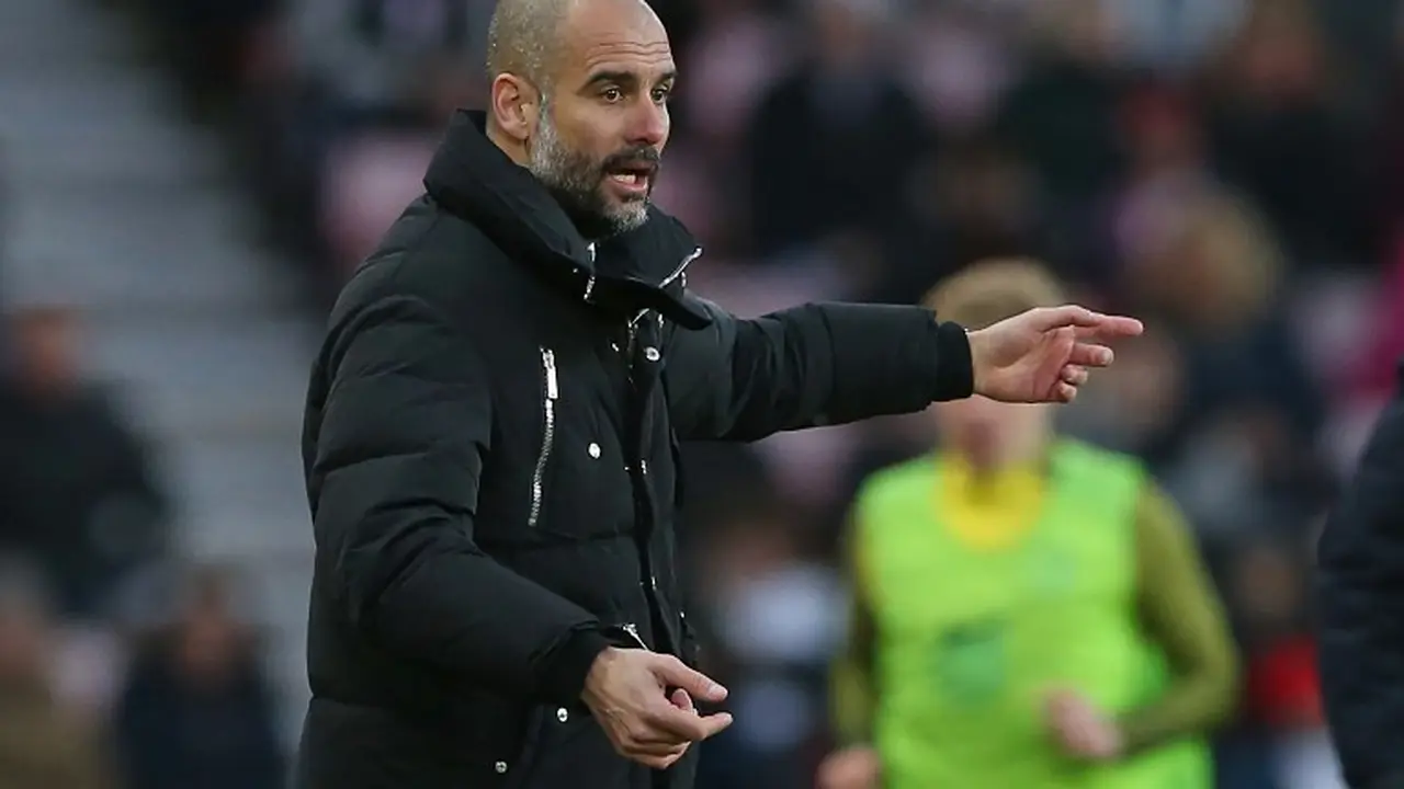 Pep Guardiola (Sunderland Vs Manchester City)