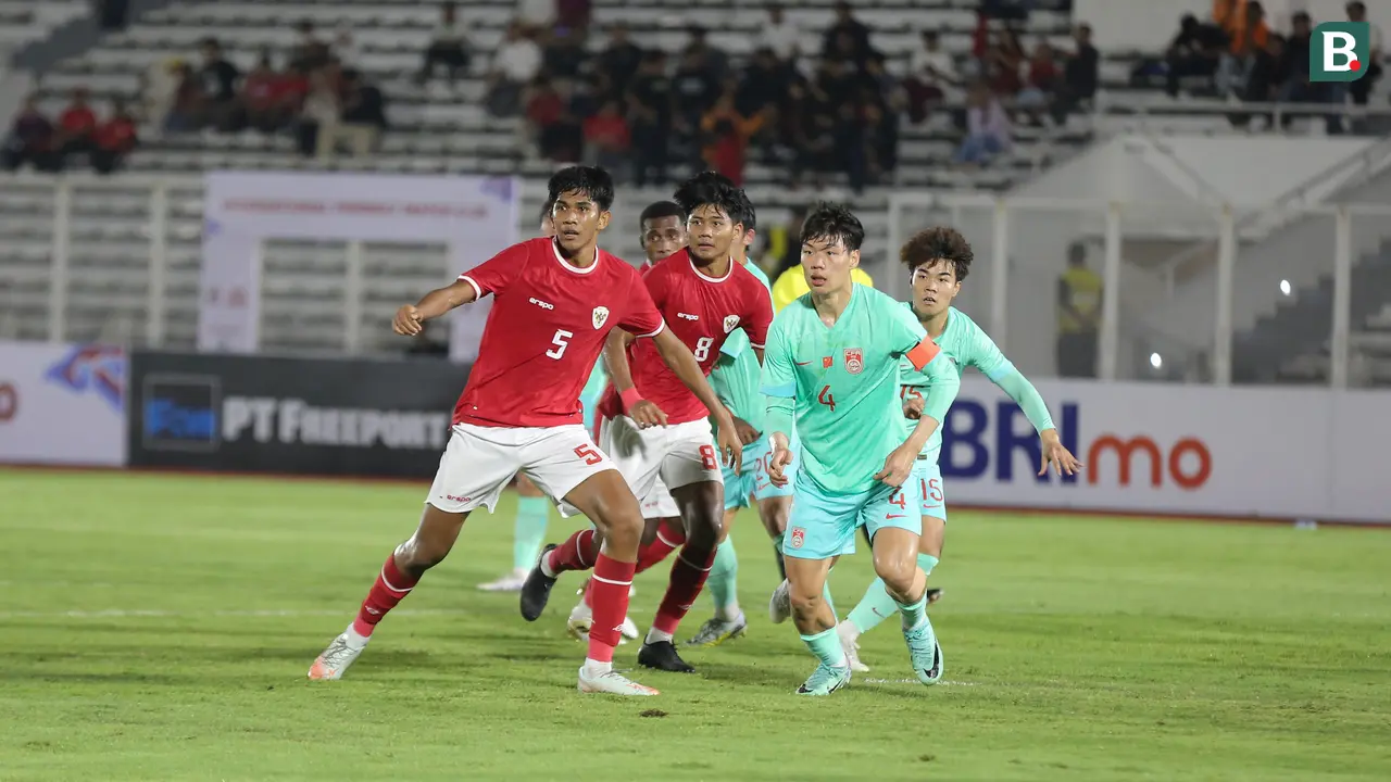 Timnas Indonesia U-20 vs China U-20: Laga Uji Coba Internasionmal
