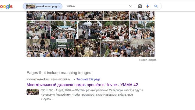 Hasil penelusuran Google Image