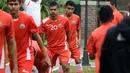 Ambrizal Umanailo siap bekerja sama dengan Bambang Pamungkas jelang laga melawan Persib Bandung di Bandung, Sabtu (16/7/2016). (Bola.com/Nicklas Hanoatubun)