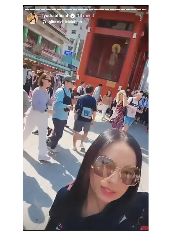 7 Potret Liburan Lyodra Ginting di Tokyo, Seru Banget