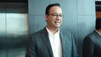 Gubernur DKI Jakarta Anies Baswedan di acara Diaspora Indonesia, Sabtu (10/8/2019).(Liputan6.com/ Ady Anugrahadi)