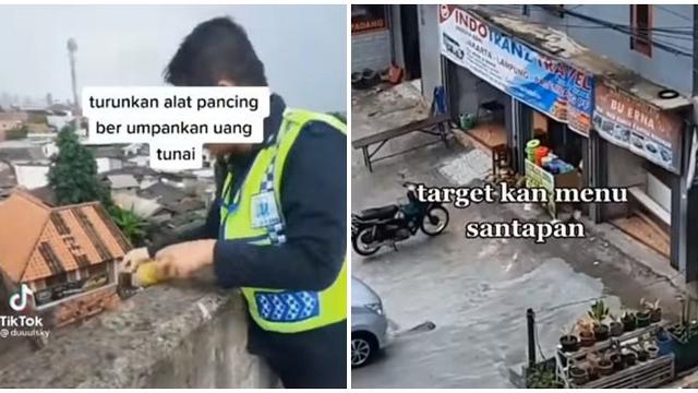 Video Cara Petugas Jalan Tol Layang saat Beli Menu Takjil Ini Jadi Sorotan