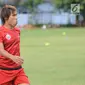 Pemain anyar Persija Jakarta, Asri Akbar (Liputan6.com/Helmi Fithriansyah)