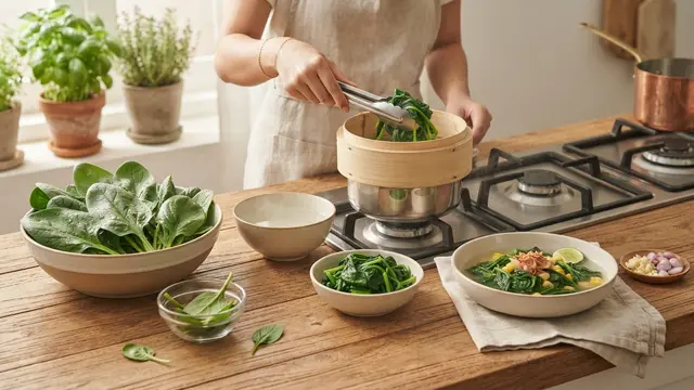 Cara Masak Bayam agar Tidak Menghitam