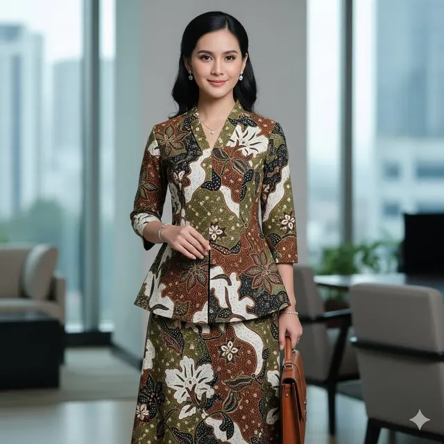 Setelan Batik (Oneset)