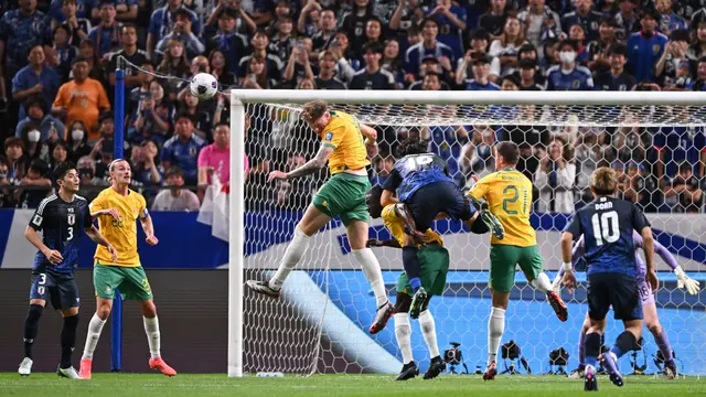 Harry Souttar - Timnas Jepang Vs Timnas Australia di putaran ketiga Kualifikasi Piala Dunia 2026