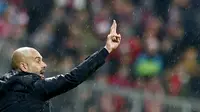 Pelatih Bayern Munchen, Pep Guardiola, dikabarkan kian dekat untuk menjadi pelatih Manchester City. (Reuters/Carl Recine)