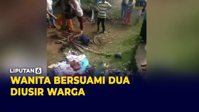 Ketahuan Bersuami Dua, Warga Usir dan Bakar Pakaian Sang Perempuan