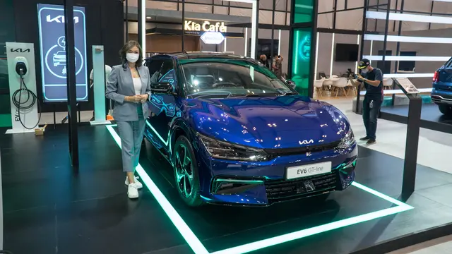 Mengulik Kecanggihan 2 Mobil Listrik KIA di GIIAS 2022 (Ist)