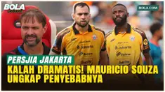 Komentar Mauricio Souza usai Persija Takluk dari Bhayangkara FC: Kartu Merah Ubah Segalanya