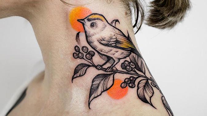  Gambar Tato Keren Abis  Gambar  Hitam HD