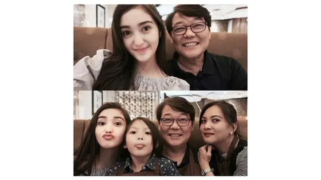 6 Potret Ranty Maria dan Ayah yang Berasal dari Korea Selatan