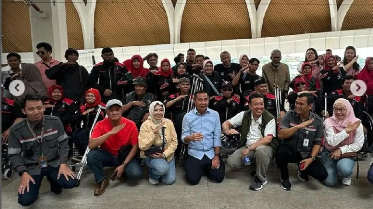 Kereta Cepat Whoosh Gandeng Pemprov Jabar Fasilitasi Komunitas Disabilitas Naik KCIC.  foto: Instagram @keretacepat_id