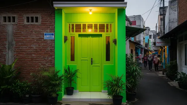 Hindari 6 Warna Cat Ini untuk Pintu Masuk Rumah, Bikin Terlihat Kurang Ramah