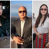 Kolase Desy Ratnasari, Irwan Mussry dan Maia Estianty. (Bintang Pictures)