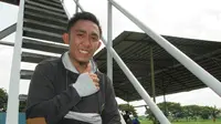 Mantan pemain Persija Jakarta, Rendi Irwan memutuskan untuk sementara bermain sebagai pemain futsal di klub Bintang Timur Surabaya. (Bola.com/Zaidan Nazarul)