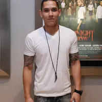 "Serunya saya bisa liat darah-darah. Saya bisa melihat pembunuhan yang kaya bener-bener nyata. Apalagi di sini pisaunya kaya beneran," tutur Ganindra Bimo. (Nurwahyunan/Bintang.com)