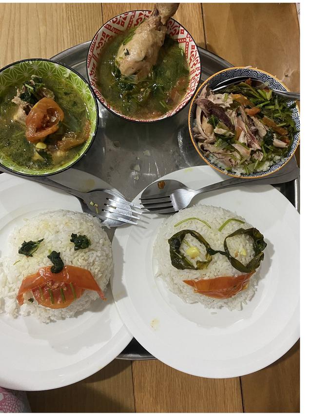 Suami Ini Bikin Makanan Lucu Buat Istri yang Baru Melahirkan, 6 Potretnya Kocak