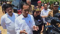 Menteri Agraria Tata Ruang/Badan Pertahanan Nasional (ATR/BPN) Hadi Tjahjanto saat menemani Presiden Joko Widodo atau Jokowi. (Foto: Humas Kementerian ATR/BPN).