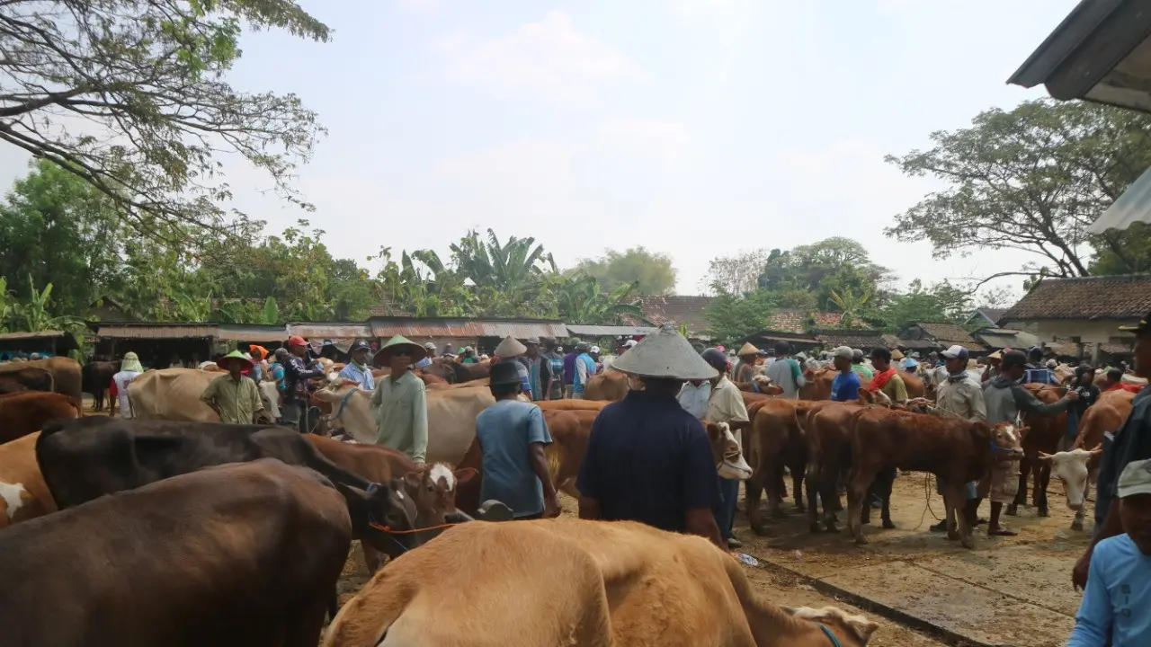 Pasar Pon di Blora, Jawa Tengah