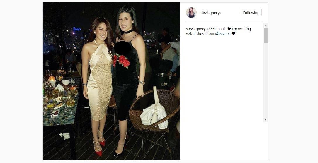Stevianne Agnecya pergi dugem usai melahirkan?