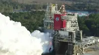Pengujian Roket Paling Kuat di Dunia. Dok: NASA