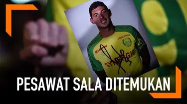 Pesawat yang ditumpangi Emiliano Sala akhirnya ditemukan pada Minggu 3 Januari 2019 pagi waktu Inggris.