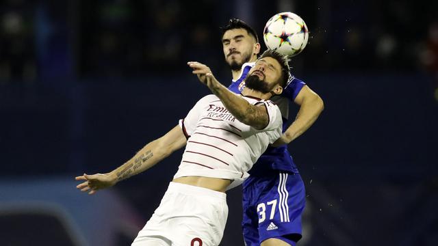 Liga Champions Dinamo Zagreb vs AC Milan