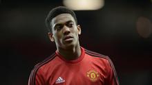 Striker Manchester United asal Prancis, Anthony Martial. (AFP/Oli Scarff)