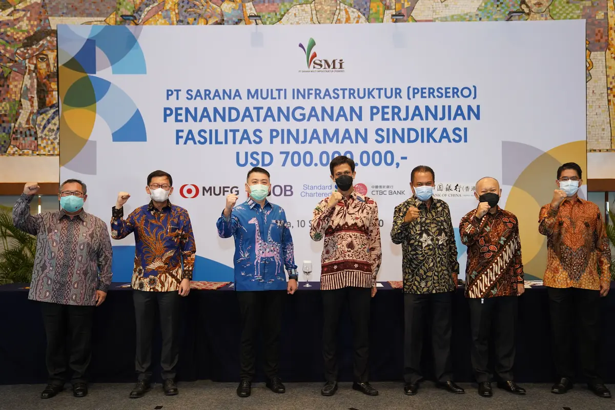 PT SMI menandatangani Perjanjian Pinjaman Sindikasi offshore terbesar senilai USD 700 juta.