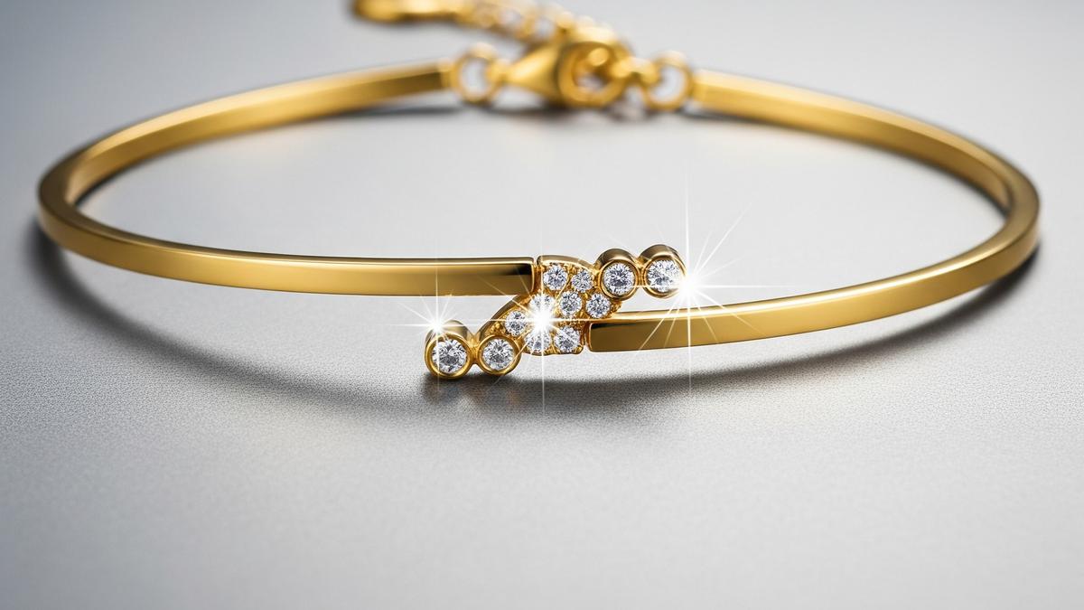 9 Model Gelang Emas 18 Karat Desain Modern, Pilihan Tampil Elegan di 2025