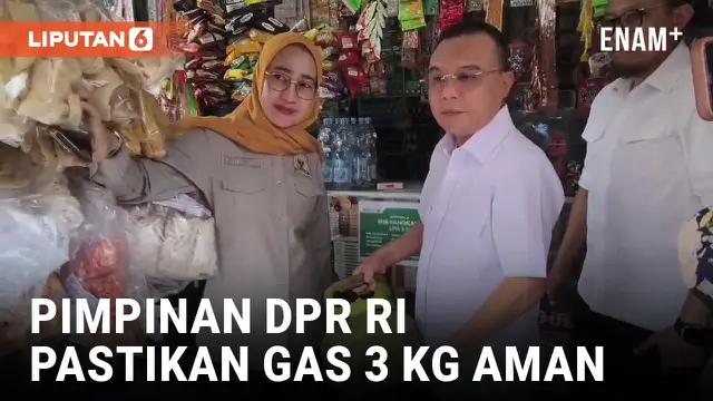 Pimpinan DPR Pantau Langsung Pangkalan gas 3 Kg di Palmerah