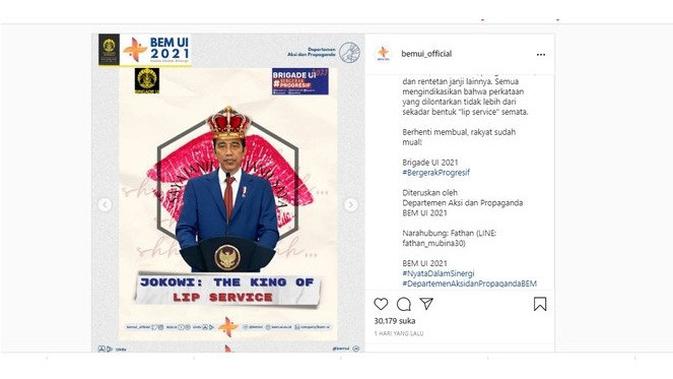 Akun WhatsApp Ketua BEM UI Diretas Usai Kritik Jokowi The King Of Lip Service - Vimarsana News
