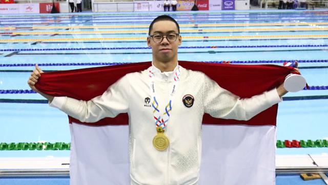 Foto: Debut Manis Jason Donovan Yusuf di Sea Games, Persembahkan Medali Emas untuk Indonesia