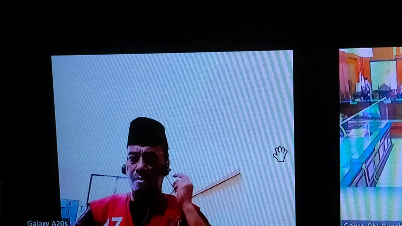 Mantan Wali Kota Blitar Samanhudi divonis 2 tahun penjara. (Dian Kurniawan/Liputan6.com)