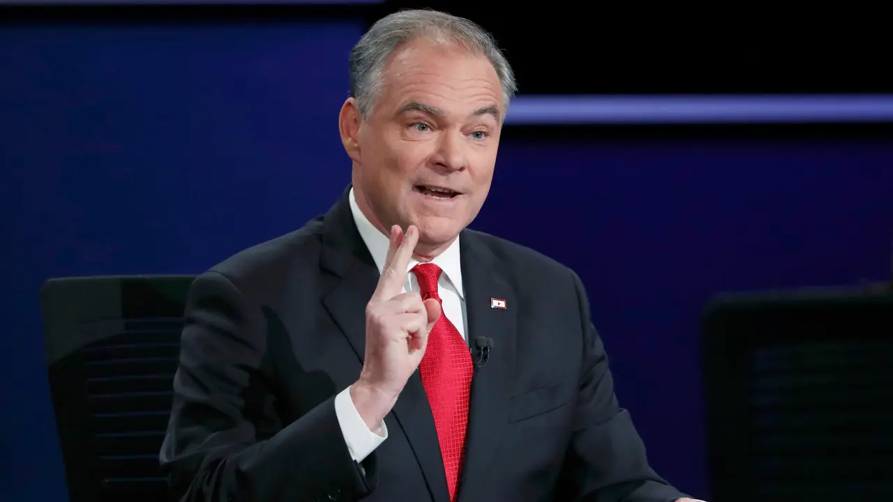 Cawapers Partai Demokrat Senator Tim Kaine 