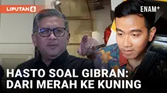Konfirmasi Keanggotaan Gibran di PDIP, Hasto: Semula Merah Menjadi Kuning