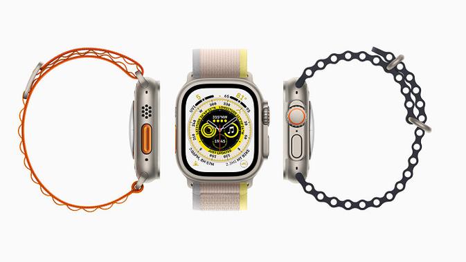 Tampilan Apple Watch Ultra yang baru saja diperkenalkan. (Dok: Apple)
