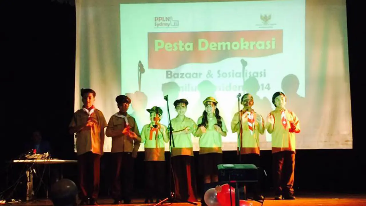 Rendang & Sate Padang di Sosialisasi Pemilihan Presiden Sydney 
