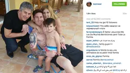 Bintang Barcelona, Lionel Messi memiliki 34,4 juta Followers di Instagram miliknya, Messi baru saja meraih gelar pemain terbaik 2015 dan telah mengoleksi 5 Ballon d'Or. (Photo/Instagram)