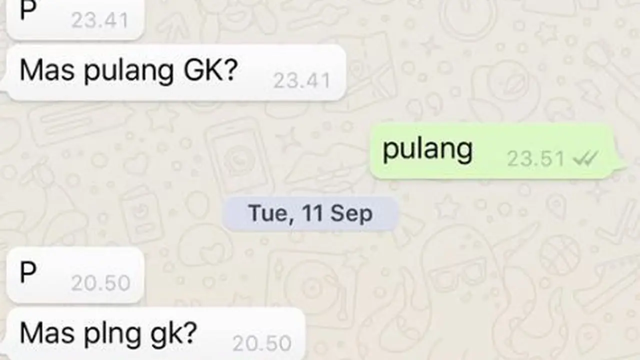 Obrolan Berulang antara Adik-Kakak