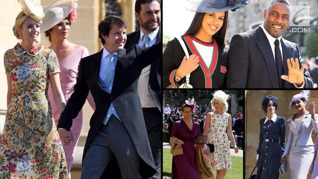 VIDEO: Deretan Bintang di Pernikahan Pangeran Harry dan Meghan Markle
