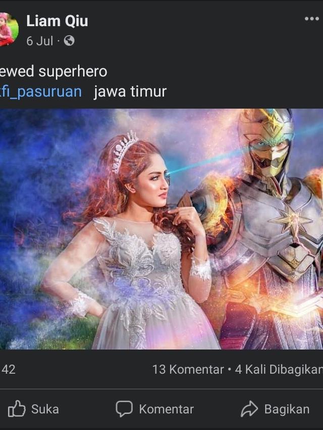 7 Editan Foto Prewedding Nyeleneh Bak di Dunia Lain Ini Bikin Geleng Kepala