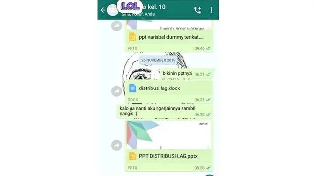 6 Chat di Grup Kerja Kelompok Tapi Diabaikan Ini Bikin Kesal